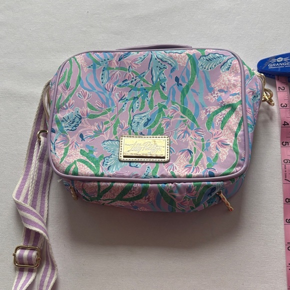 Lilly Pulitzer Vibrant Floral Insulated Lunch Bag- Secret Escape Print - Picture 10 of 12